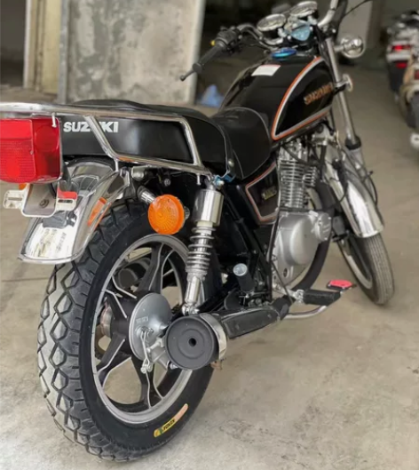 国三纯铃木 491太子二手摩托车 发动机无...