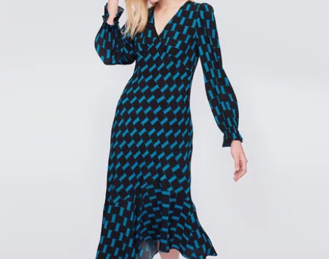 【博主同款】DVF2021秋冬新款深海蓝镜...