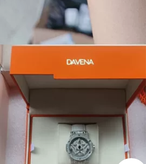 DAVENA蒂玮娜五芒星时来运转手表女满天...