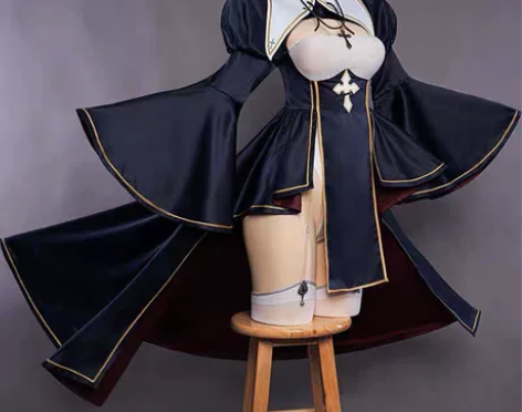 Uwowo悠窝窝修女服夏洛特cos m码很...