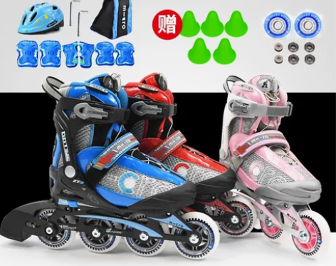 micro 直排轮 七八层新，长大穿不上了...