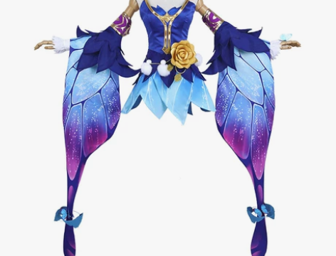 多肉君 王者cos貂蝉仲夏夜之梦cos服女...