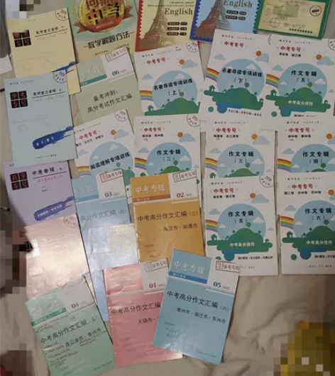 初中九年级,必读名著,《艾青诗选》《寄小读...