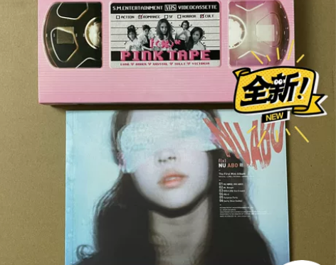 正版 F(X)组合专辑粉红录像带+新新人类...