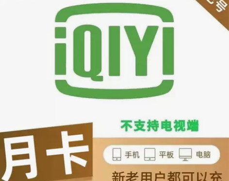 全网最低价，爱奇艺视频会员13元一个月！！...