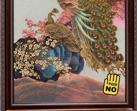 非遗景泰蓝 掐丝珐琅工艺画 珐琅釉料,非彩...
