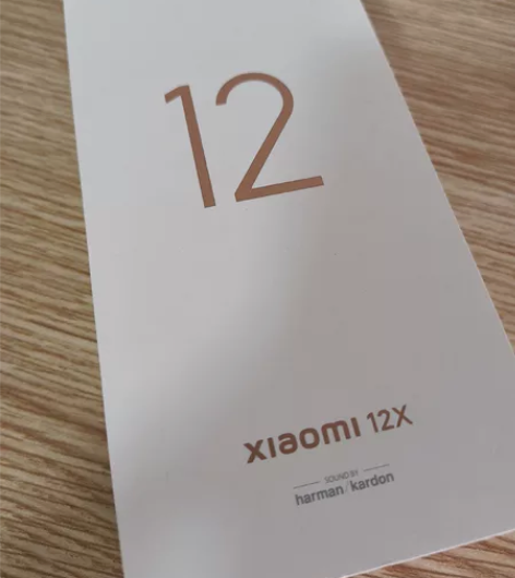 小米12x 12+256 黑色 手机成色如...