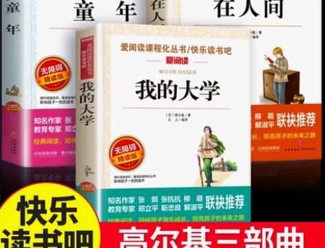 必读人间在人间和我的大学原著正版完整版高尔...