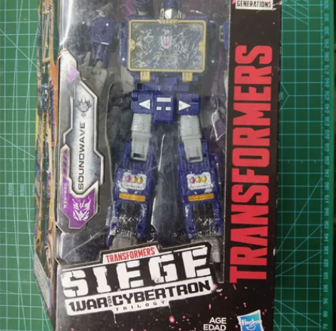 变形金刚玩具围城V级声波，仅拆封，长期在盒...