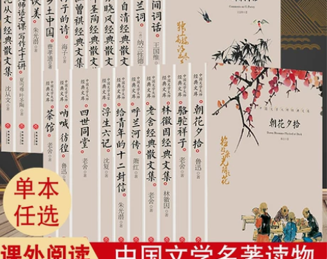 中国文学大师文库系列长短篇小说朝花夕拾骆驼...