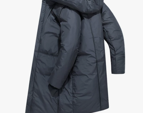 南极人男士羽绒服中长款2019新款加厚白鸭...