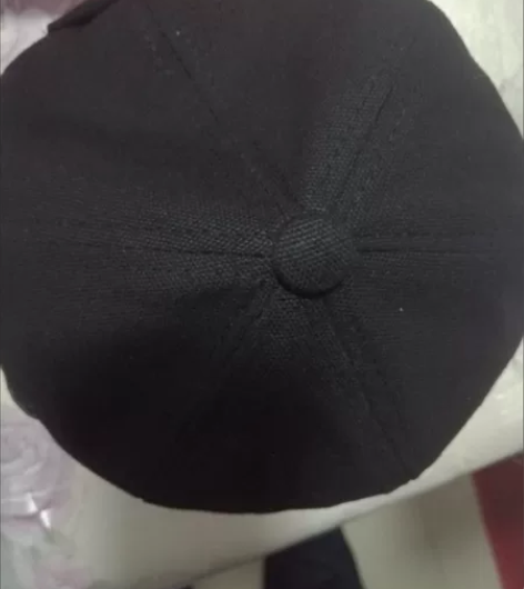 帽子男日系复古贴布瓜皮帽雅痞圆顶地主帽潮春...