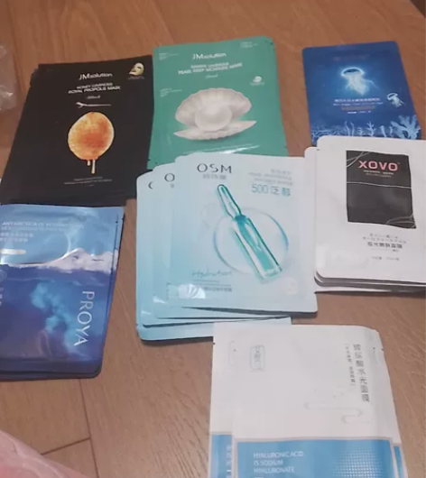 全新面膜太多了用不完，出一部分，鲜嫩水光海...