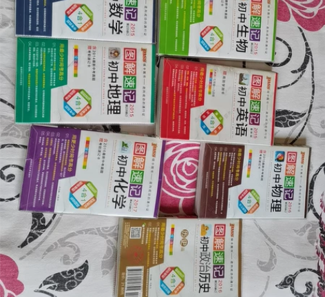 初中全套的数学，英语，语文，物理，化学，生...