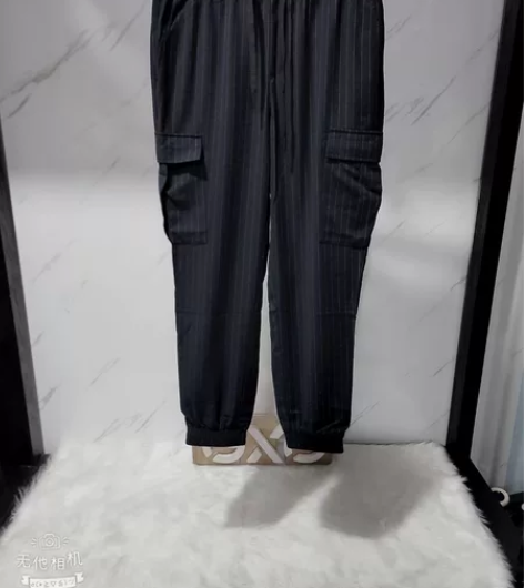 GXG男装春秋新款时尚休闲工装款束脚裤 ?...