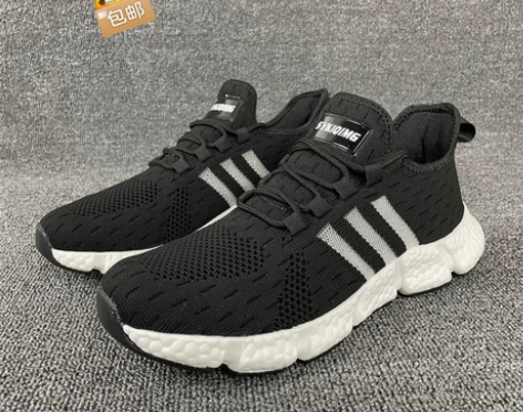 阿迪同款外贸品牌休闲运动鞋男鞋夏季网面透气...