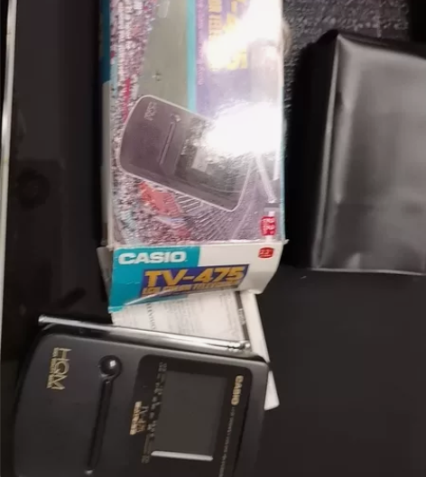 卡西欧TV-475彩色电视，基本全新，不退...