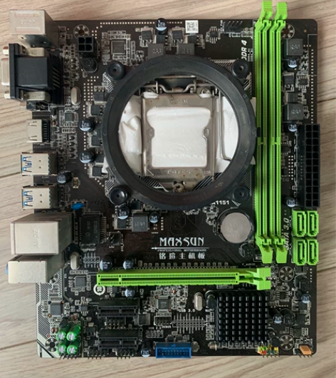 铭瑄b150m d4主板 功能正常，无任何...