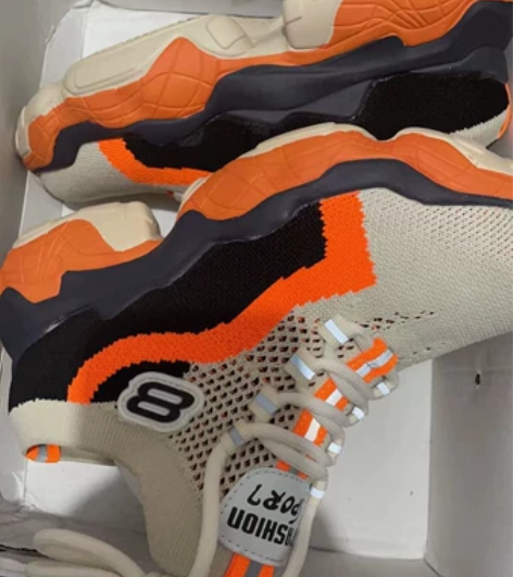 2022新款春夏女鞋网面透气内增高鞋女百搭...