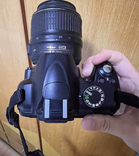 出自用闲置尼康D3000 单反整套，带18...