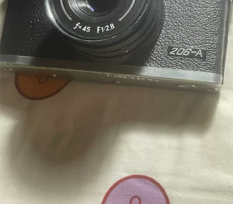 海鸥206-a功能正常品相如图有相机包 感...