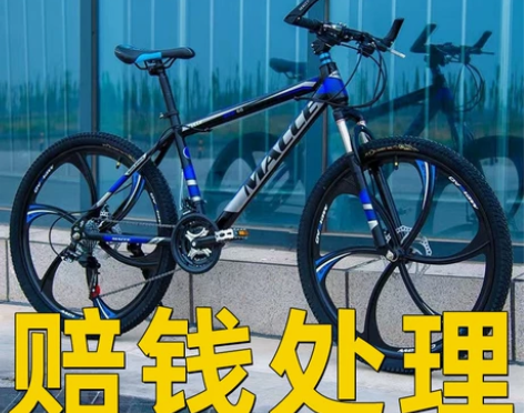 【清仓处理】山地车自行车 变速双碟刹 21...