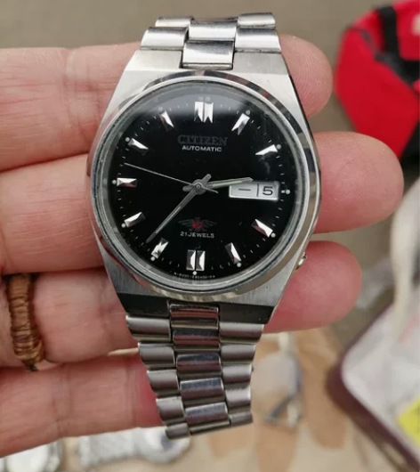 西铁城全自动手表，库存级别，正常走时，精准...