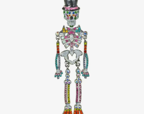 预售 kirks folly骷髅头彩色钻石...