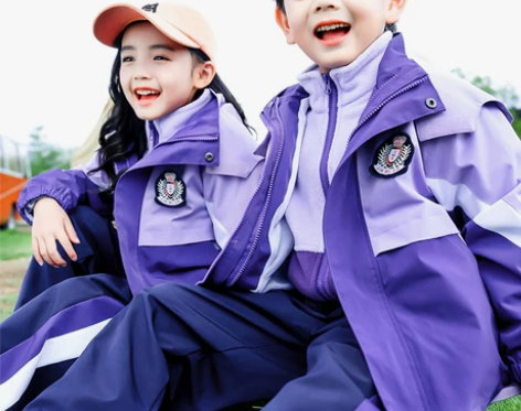 幼儿园园服秋冬装小学生校服儿童班服冲锋衣三...