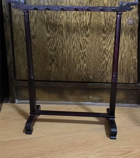 实木毛笔笔架14挂 无裂痕破损 实体店一百...