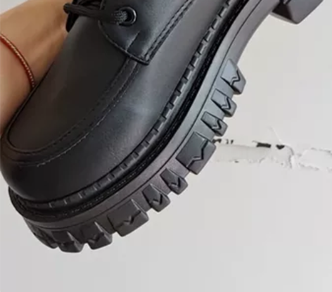 【断码清仓】松糕厚底系带小皮鞋女秋冬季新款...