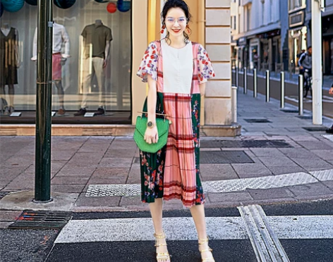 港味极简主义连衣裙夏2018新款宽松冷淡风...