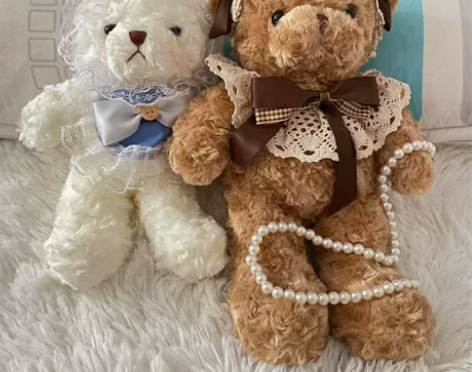 出图上lolita手作熊包和jk制服包 手...