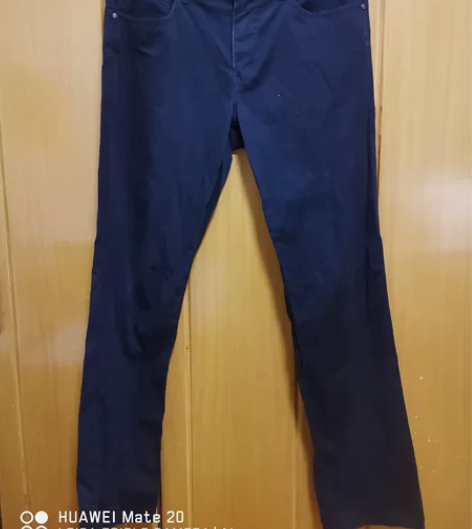 G2000男士黑色休闲裤175/84A,3...