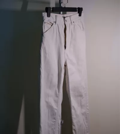 优衣库设计师合作款女装高腰牛仔裤2020款...