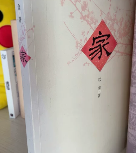 巴金《家》 完整无折痕 3r邮费轻微使用痕...