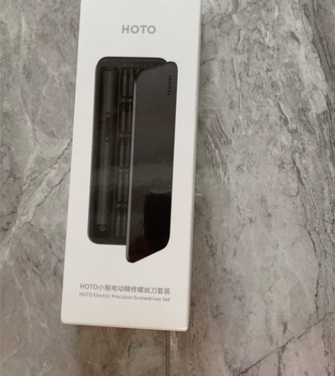 HOTO小猴电动精修螺丝刀小巧便携螺丝批拆...