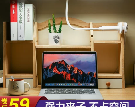 学习灯 学习可夹式台灯专用护眼儿童学生宿舍...