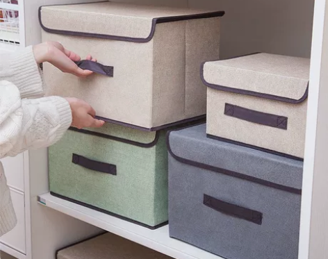 【刚上架便宜卖】收纳箱家用无纺布收纳盒多功...