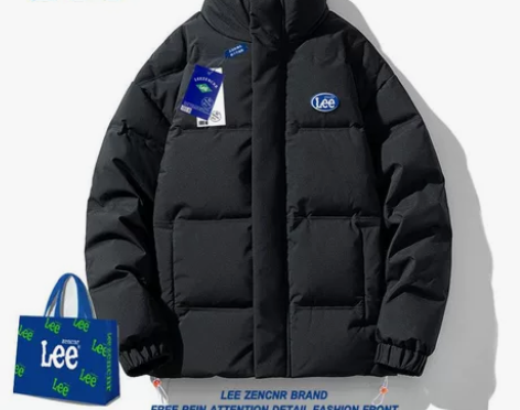 Lee官方联名羽绒服男女冬季潮牌羽绒服宽松...