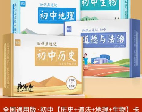 初中地理生物历史政治（道德与法治）基础知识...