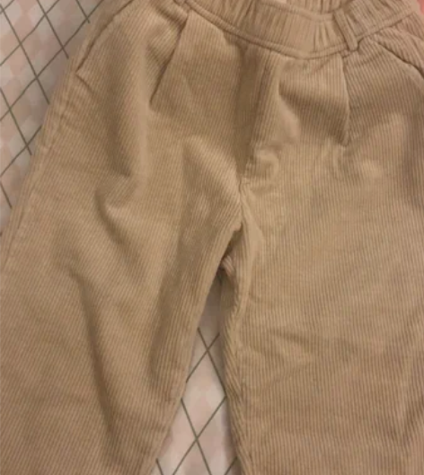 西村名物加绒灯芯绒裤，质量很好，就穿过一次...