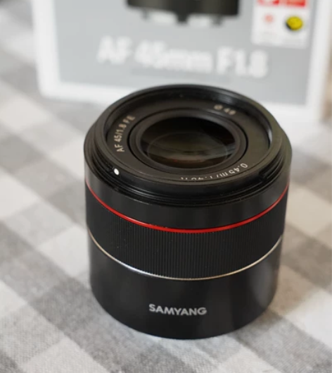 森养samyang 45mm F1.8索尼...