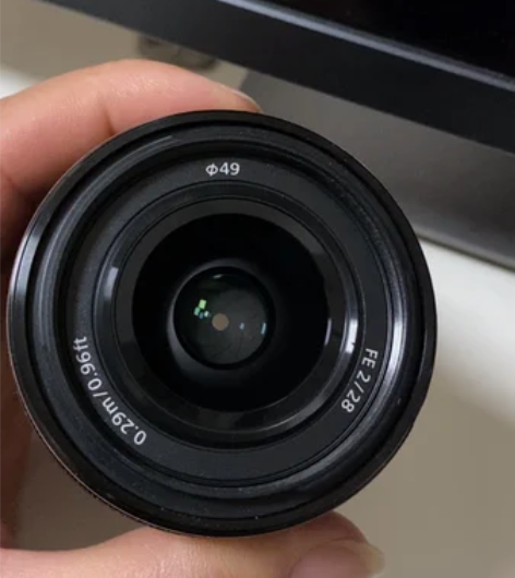 索尼镜头28 F2，无拆无修无进水，前后镜...