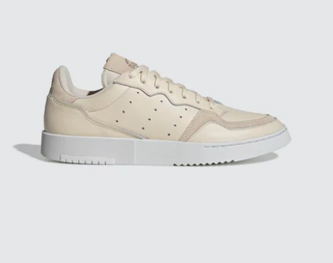 Adidas阿迪达斯男士米白色运动鞋 淘宝...