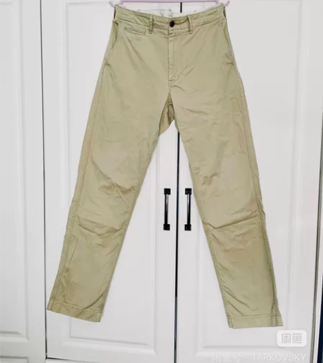 【优衣库 绝版 洗旧无褶直筒长裤】 正品 ...