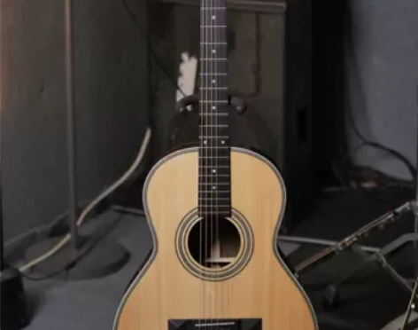 38寸复古全单指弹旅行民谣吉他 陈武吉他p...