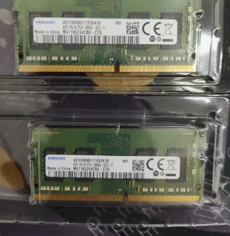 三星电脑内存条4G的2条一起出 感兴趣的话...