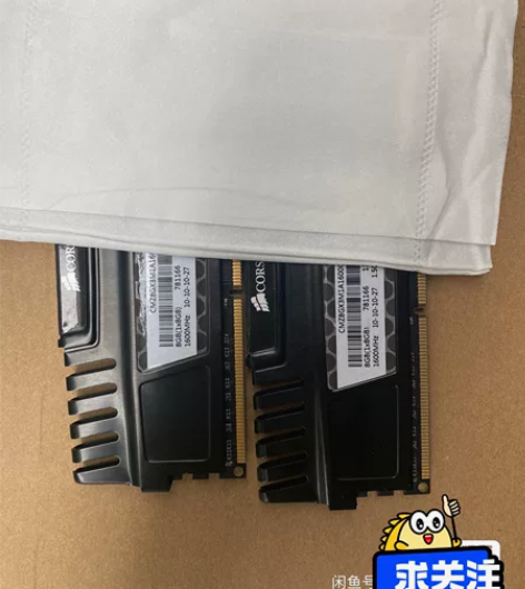一对海盗船8g ddr3 1600内存正常...