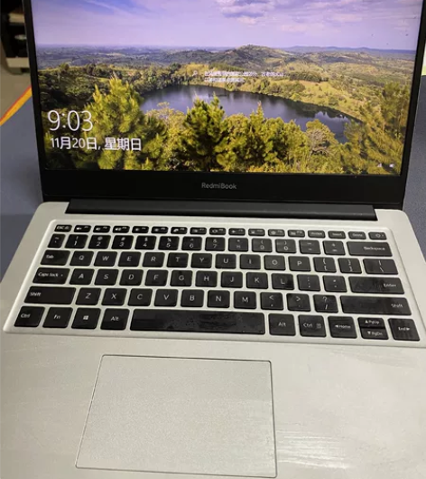 九五新RedmiBook 14商务笔记本闲...